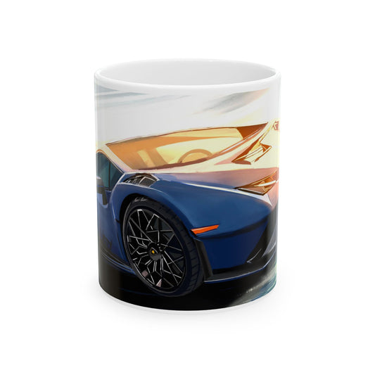 Lamborghini STO Ceramic  Coffee Tea Mug, 11oz