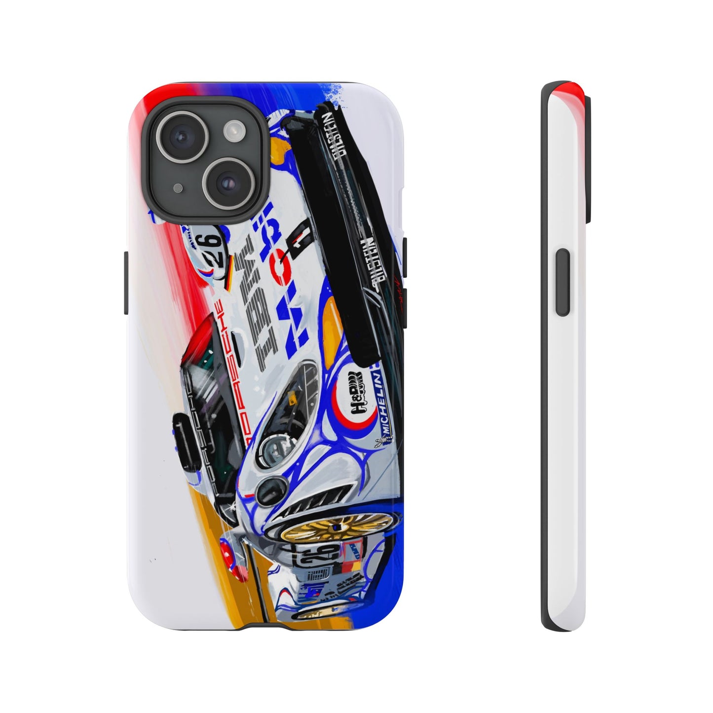 911 Gt1 98 Le mans Case iPhone 16 15 14 13 12 11 Pro max Samsung Galaxy Pixel