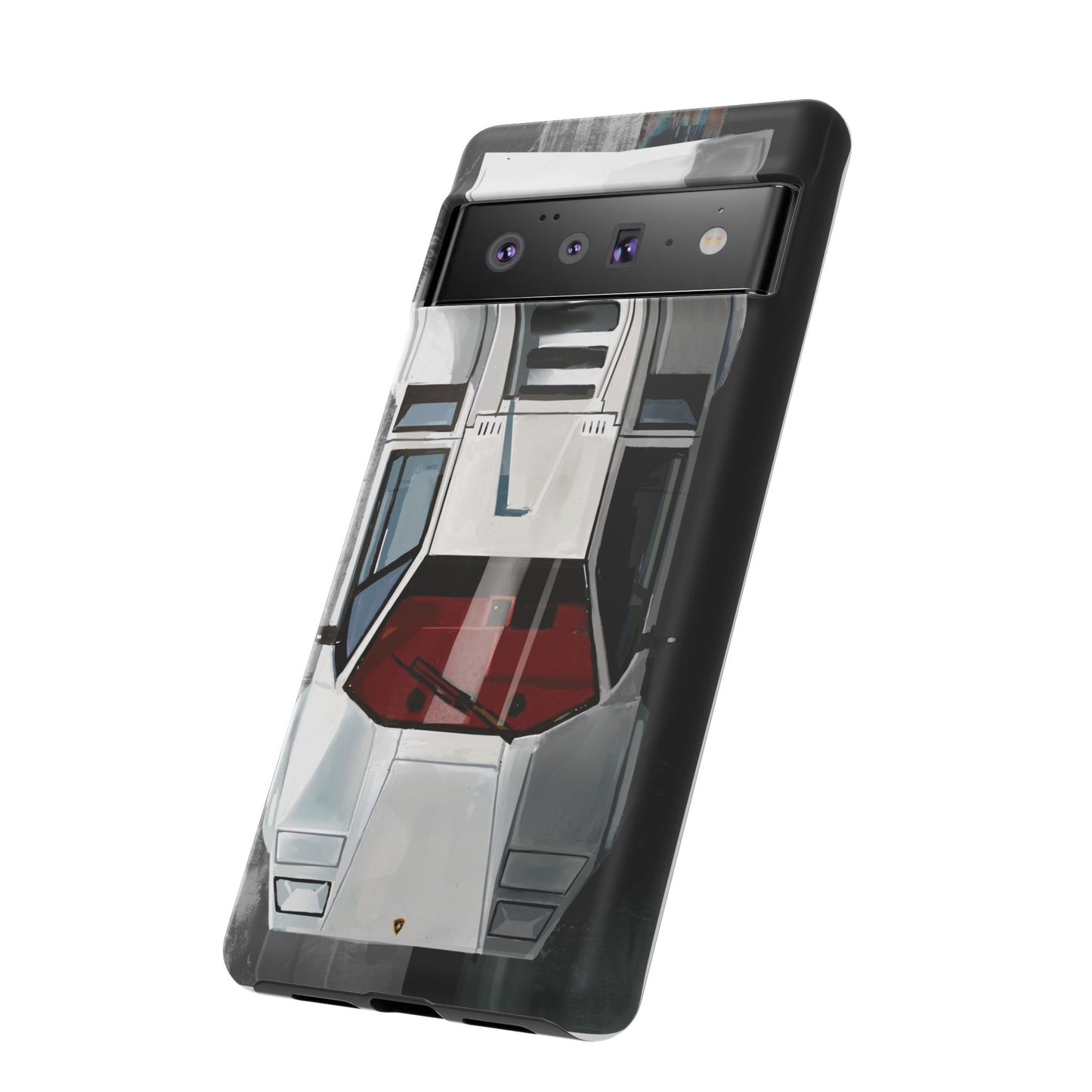 Lamborghini Countach Case iPhone 16 15 14 13 12 11 Pro max Samsung Galaxy Pixel