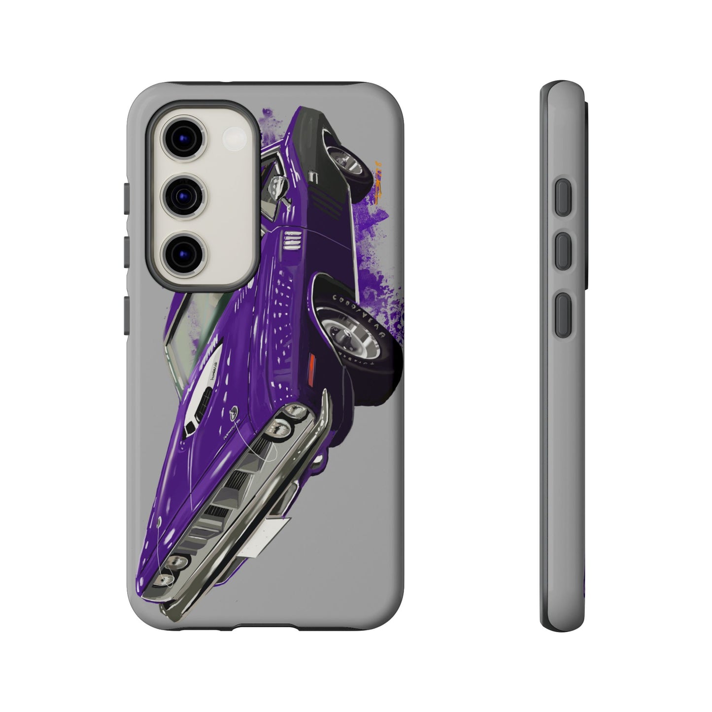 71 Plymouth Barracuda Case iPhone 16 15 14 13 12 Pro Samsung Galaxy Pixel Slim