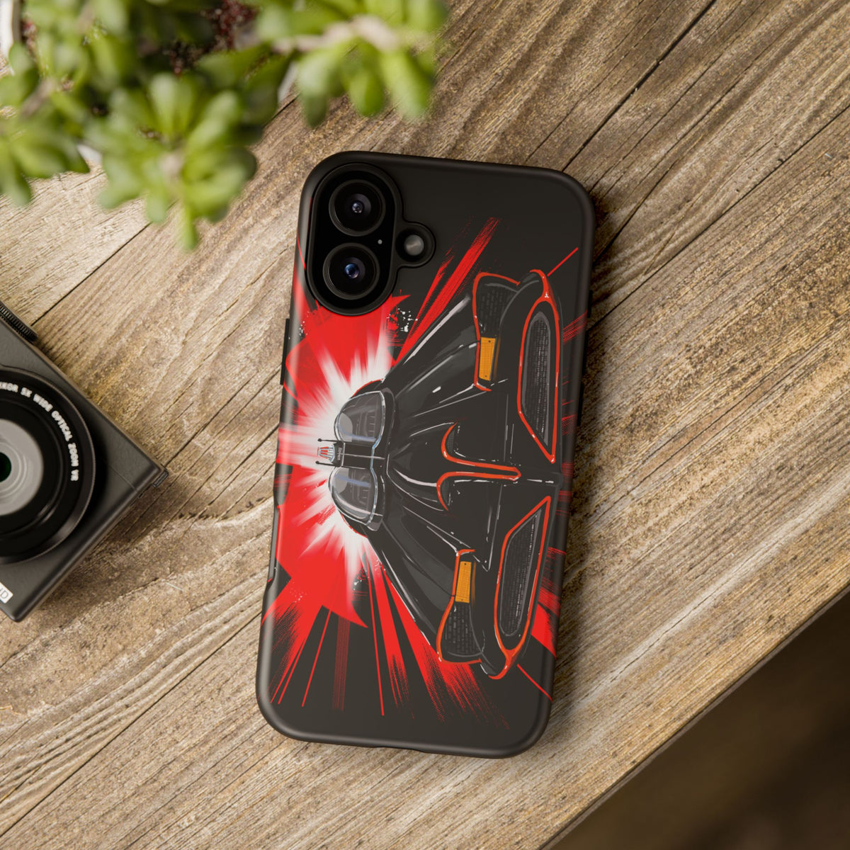Classic Batmobile Batman fan Phone Case Samsung iPhone 16,15,14,13 Galaxy, pixel