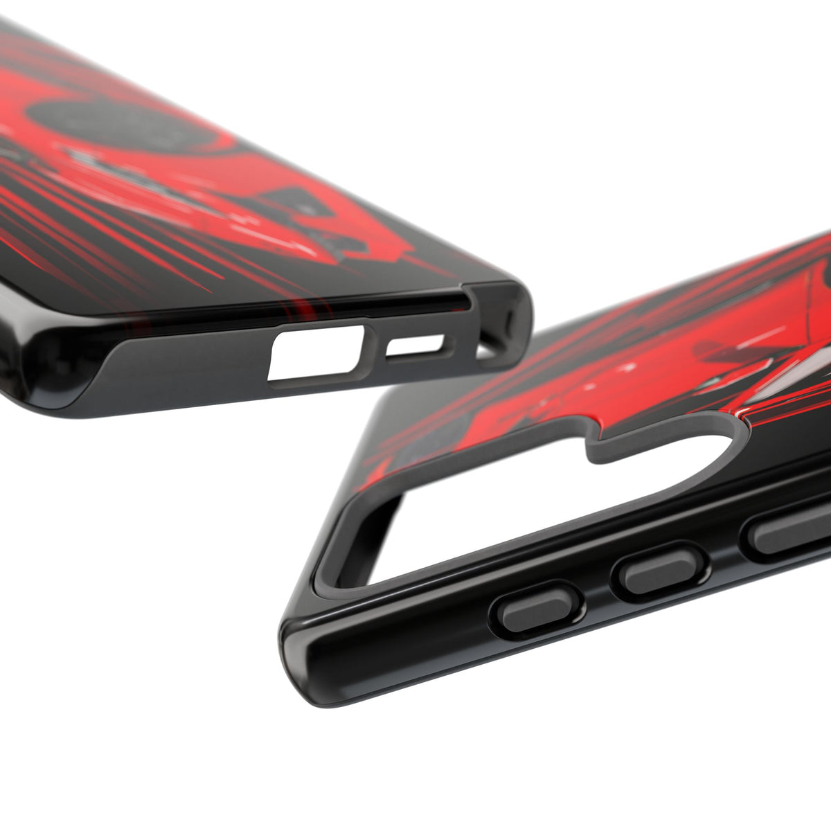Red C8 corvette Z06 Case iPhone 18 17 16 15 14 13 12 11 Pro Samsung Galaxy Pixel