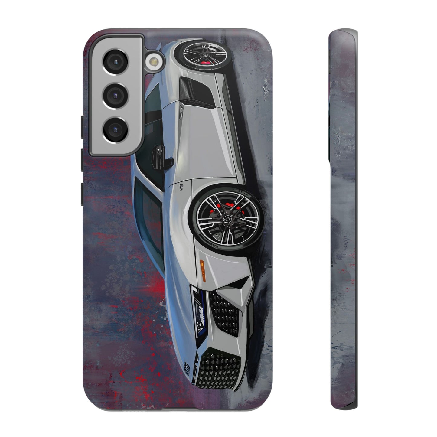 Audi R8 Case iPhone 16 15 14 13 12 11 Pro max Samsung Galaxy Pixel Slim Tough