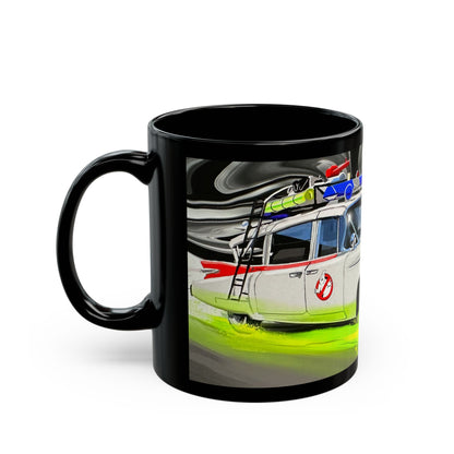 Ghostbusters Ecto-1 classic retro movie car Mug coffee tea(11oz, 15oz)
