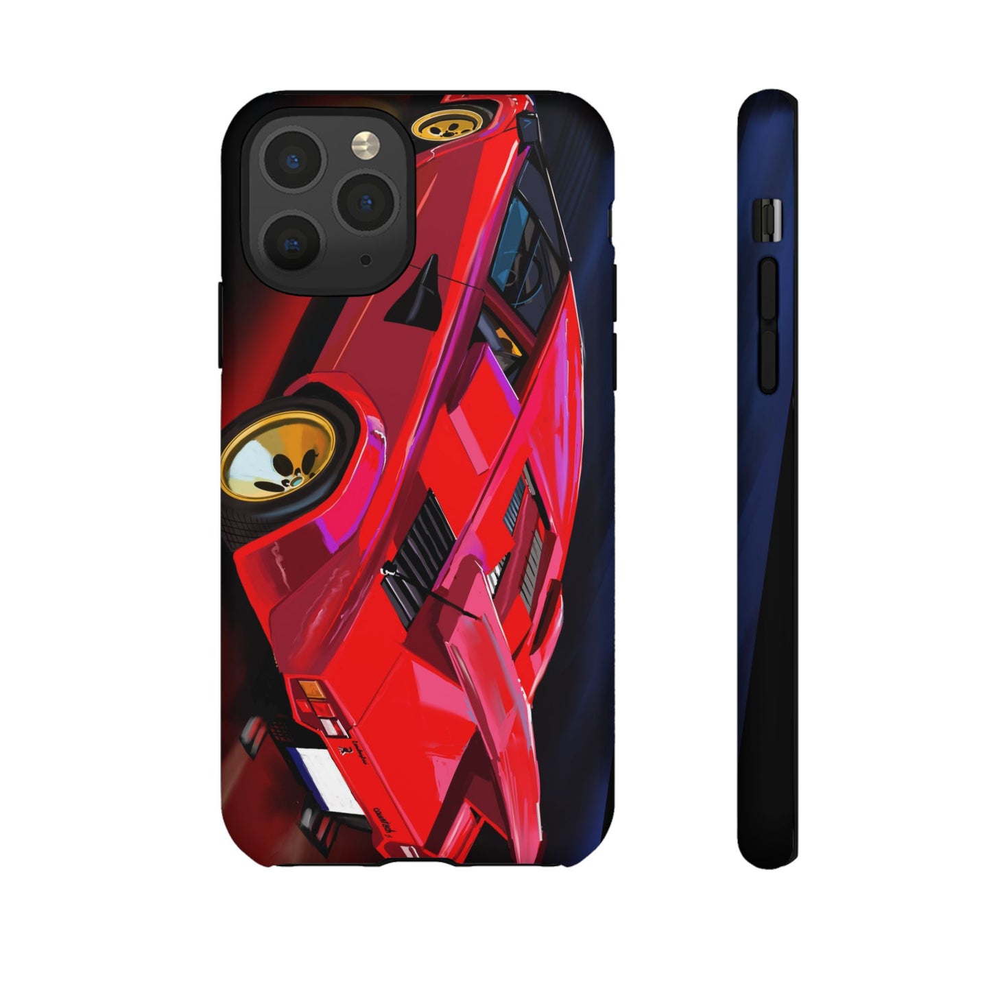 Lamborghini Countach iPhone 16 15 14 13 12 11 Pro max Samsung Galaxy Pixel Slim