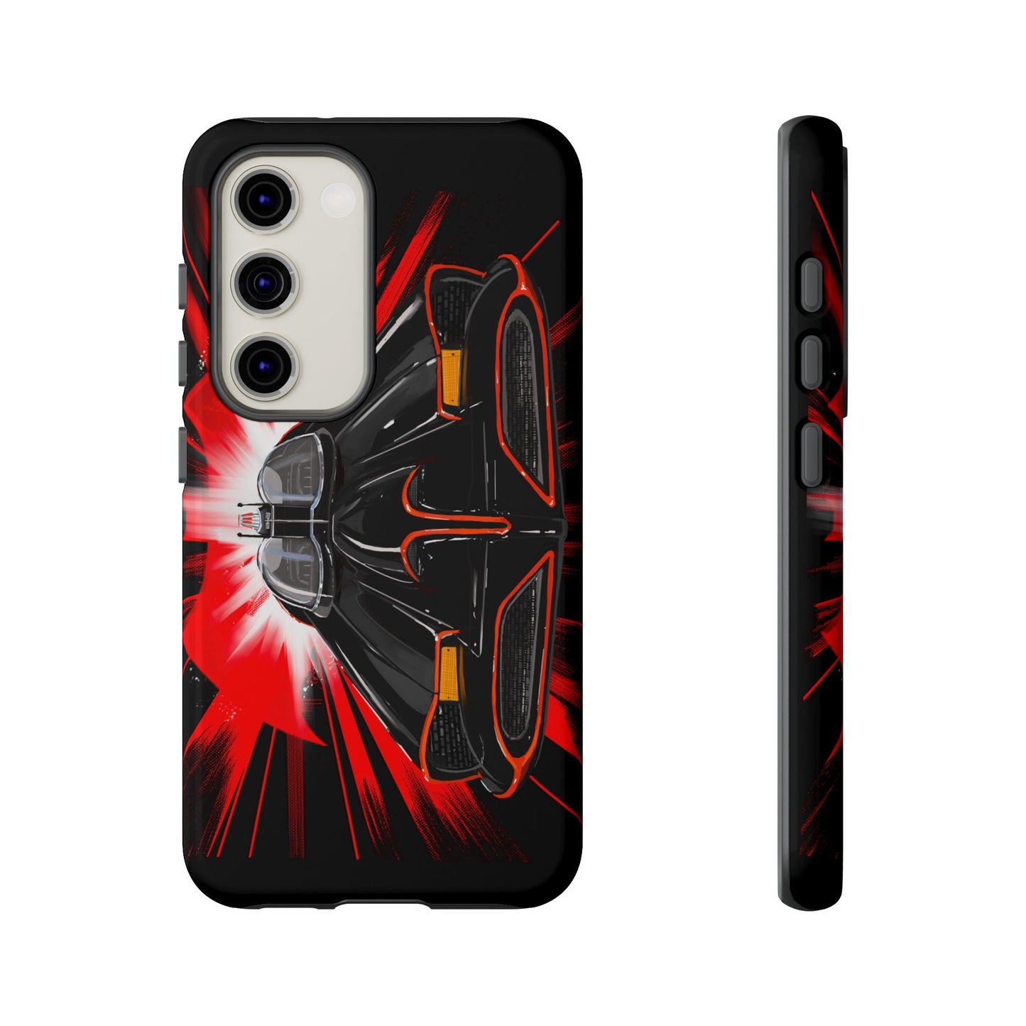 Classic Batmobile Batman fan Phone Case Samsung iPhone 16,15,14,13 Galaxy, pixel