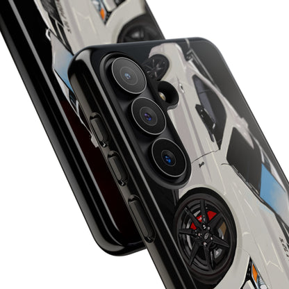White gt500 car iPhone 17 16 15 14 13 12 Pro Samsung galaxy pixel
