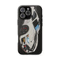 White gt500 car iPhone 17 16 15 14 13 12 Pro Samsung galaxy pixel
