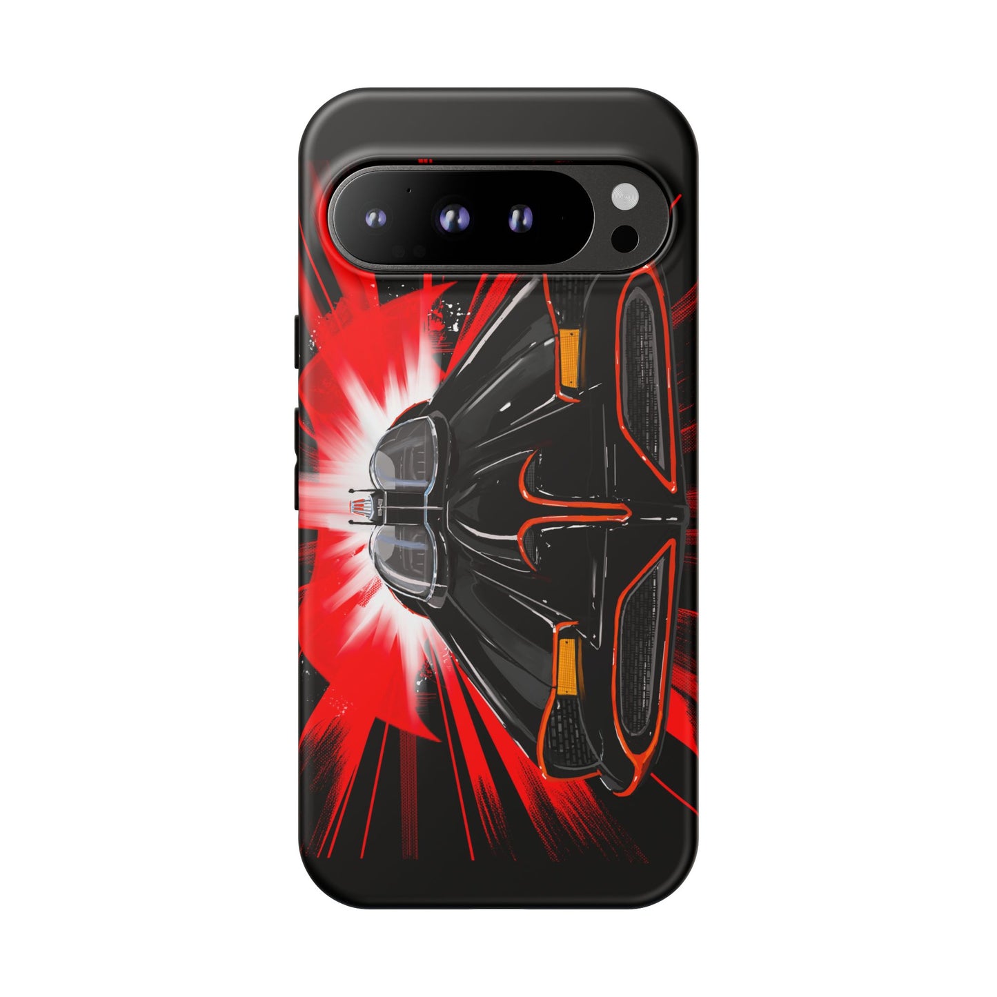 Classic Batmobile Batman fan Phone Case Samsung iPhone 16,15,14,13 Galaxy, pixel