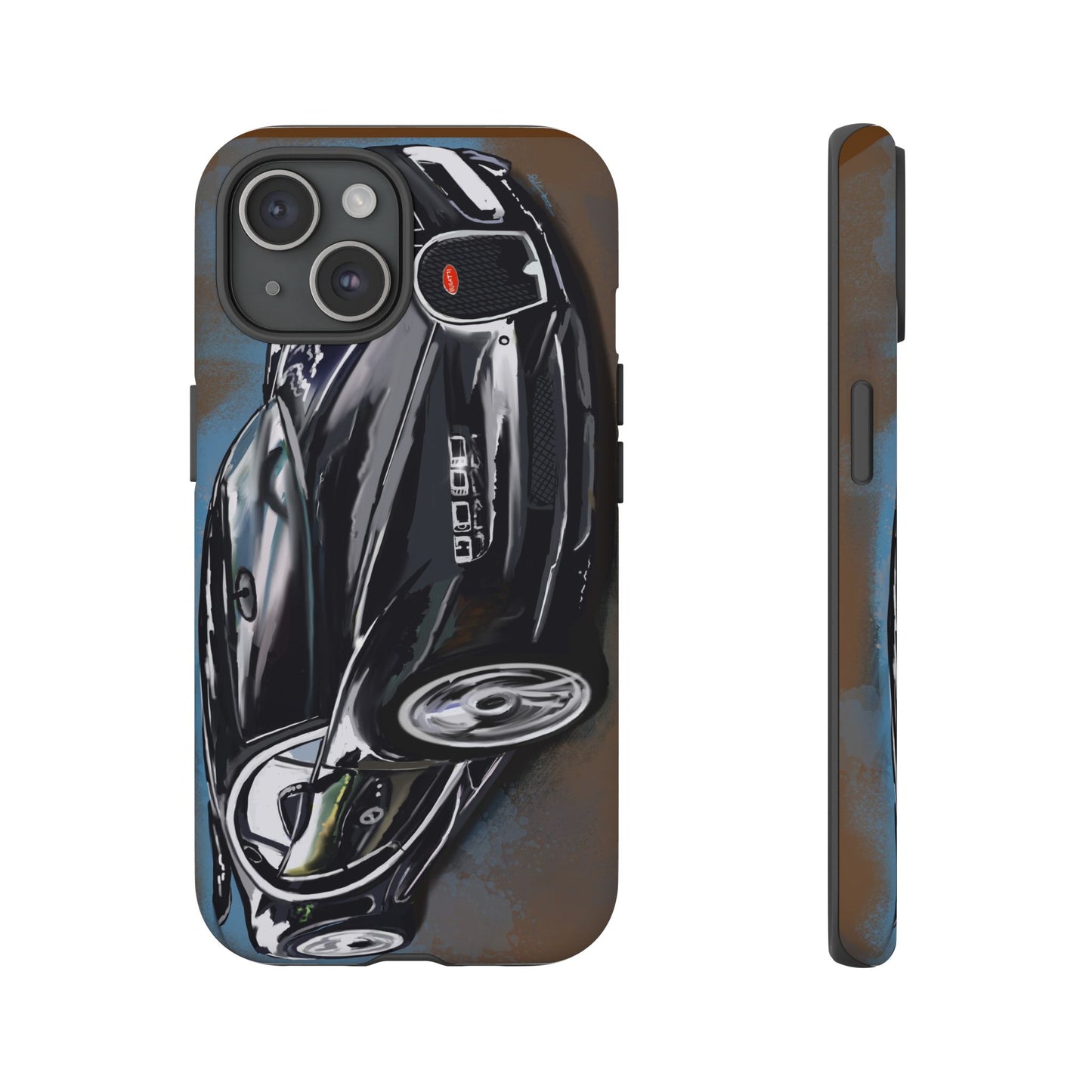 Bugatti Chiron Case  iPhone 16 15 14 13 12 11 Pro max Samsung Galaxy Pixel Slim
