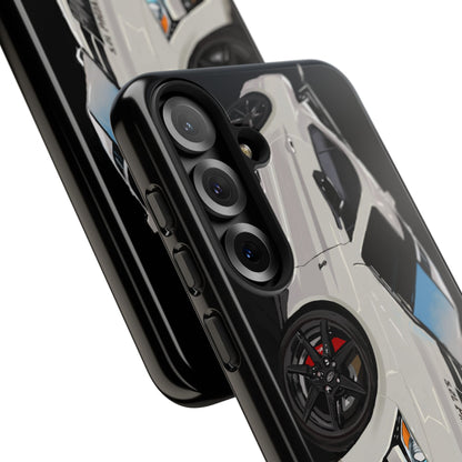 White gt500 car iPhone 17 16 15 14 13 12 Pro Samsung galaxy pixel