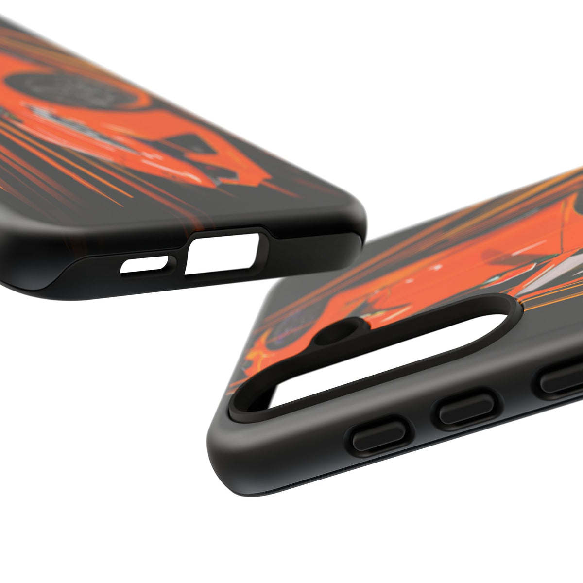 Orange C8 corvette Z06 iPhone 18 17 16 15 14 13 12 Pro  Samsung Galaxy Pixel