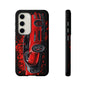 Bugatti Red Chiron Case iPhone 16 15 14 13 12 11 Pro max Samsung Galaxy Pixel