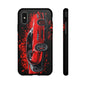 Bugatti Red Chiron Case iPhone 16 15 14 13 12 11 Pro max Samsung Galaxy Pixel