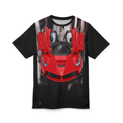La Ferrari hyper car Unisex Cut & Sew T-shirt(AOP)