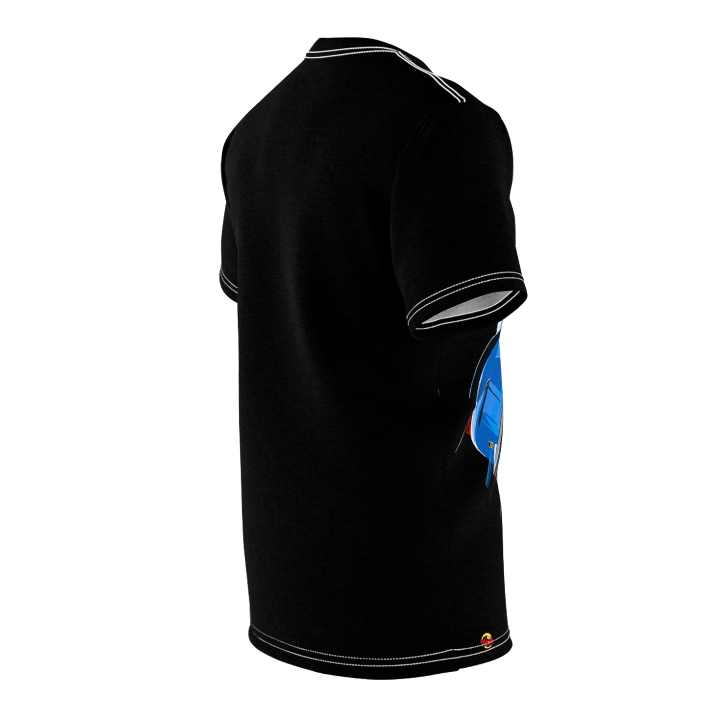 Blue Toyota Supra JDM Unisex Cut & Sew tshirt (AOP)
