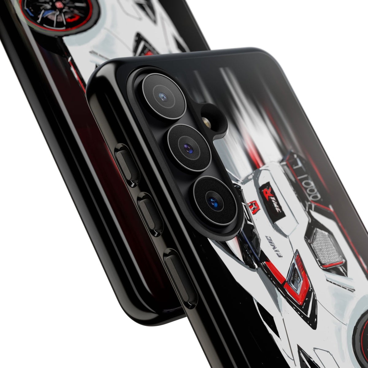 White Type-r civic Case iPhone 18 17 16 15 14 13 12 Pro Samsung Galaxy Pixel