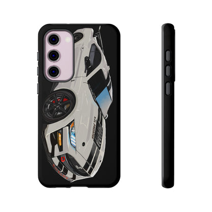 White gt500 car iPhone 17 16 15 14 13 12 Pro Samsung galaxy pixel