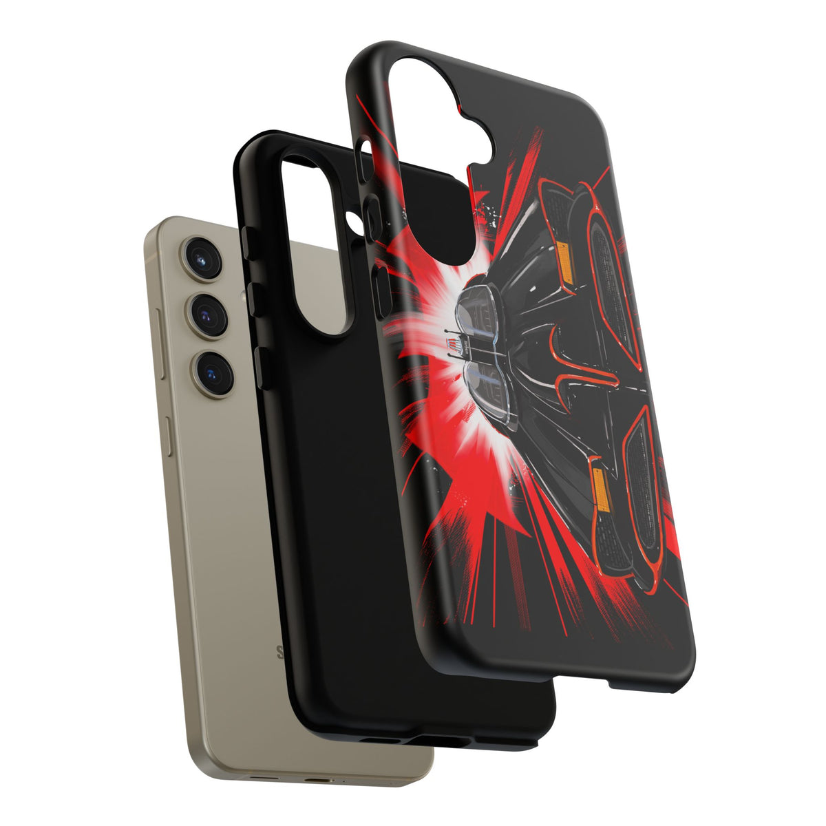 Classic Batmobile Batman fan Phone Case Samsung iPhone 16,15,14,13 Galaxy, pixel