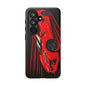 Red C8 corvette Z06 Case iPhone 18 17 16 15 14 13 12 11 Pro Samsung Galaxy Pixel