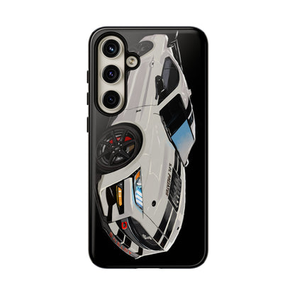 White gt500 car iPhone 17 16 15 14 13 12 Pro Samsung galaxy pixel