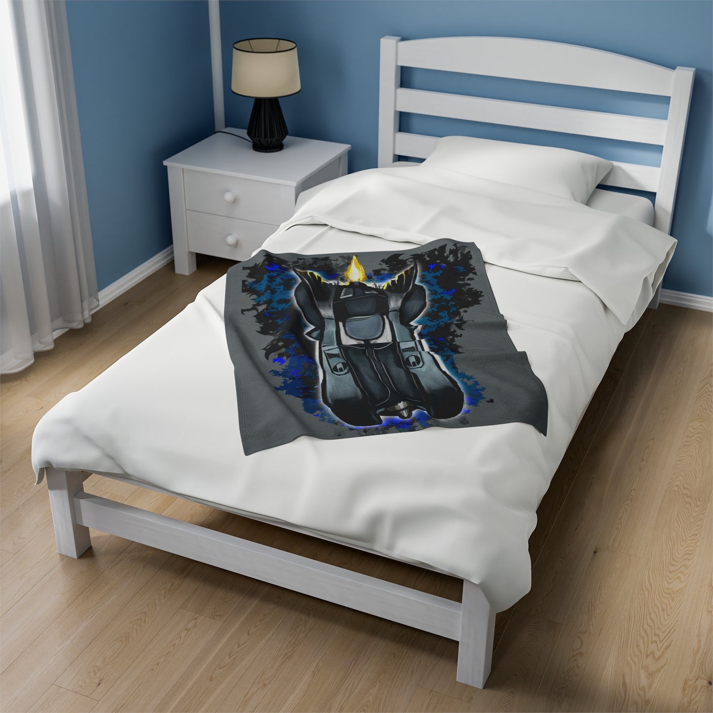 89 Batmobile movie car Microfiber Blanket