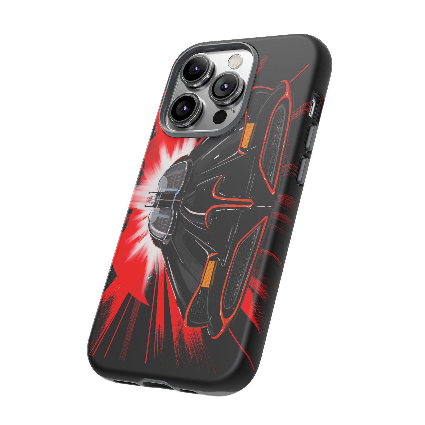 Classic Batmobile Batman fan Phone Case Samsung iPhone 16,15,14,13 Galaxy, pixel