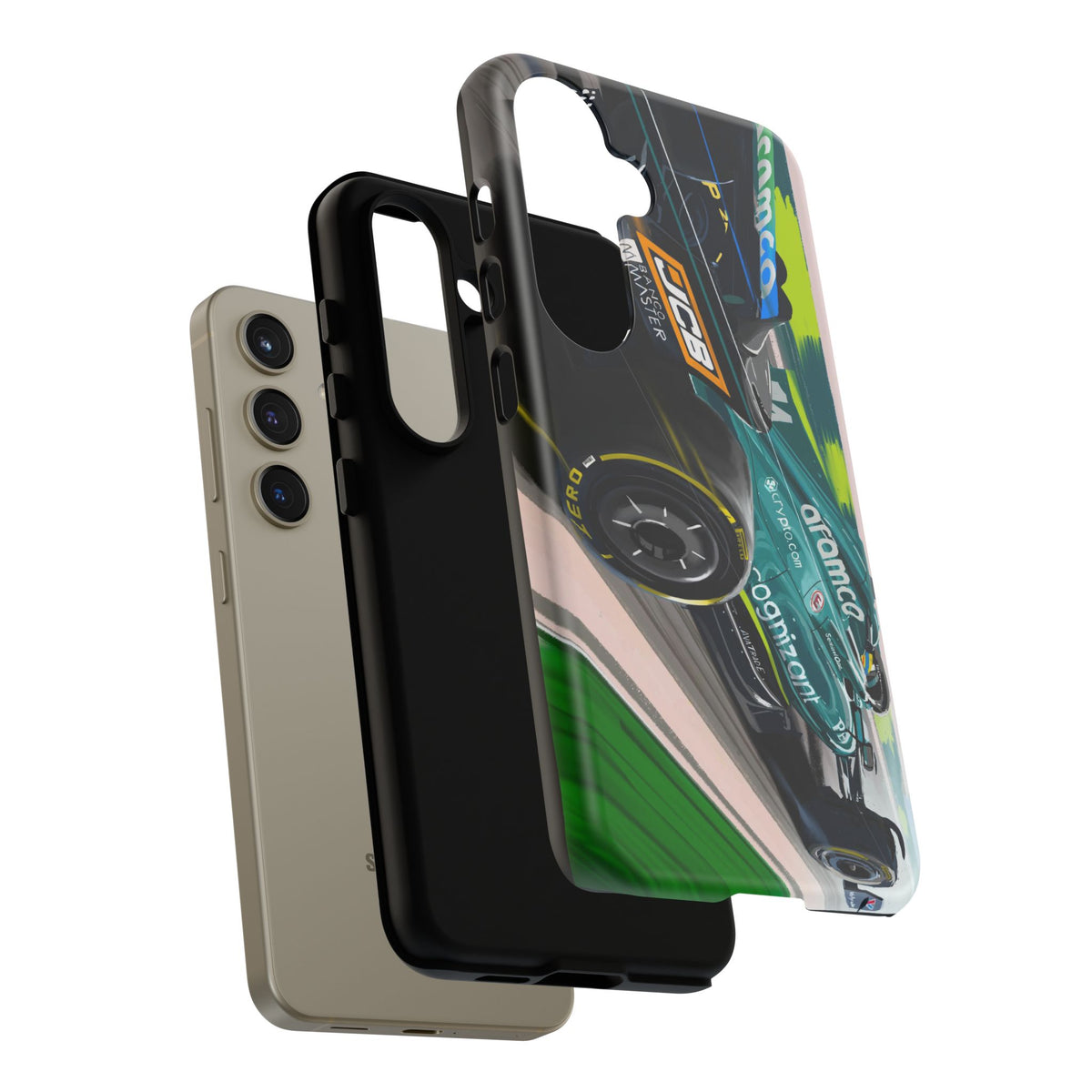 Fernando Alonso F1 Case iPhone 17 16 15 14 13 12 Samsung Galaxy Pixel