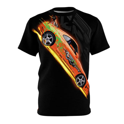Fast & furious Toyota Supra JDM Unisex Cut & Sew t-shirt (AOP) JDM