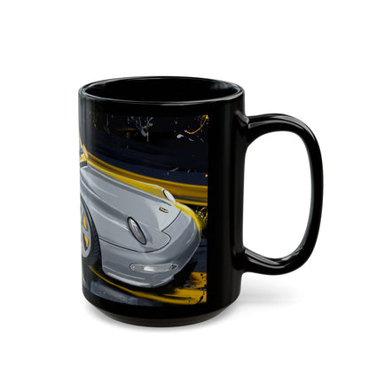 911 sports car 993 Black Coffee Tea Mug (11oz, 15oz)