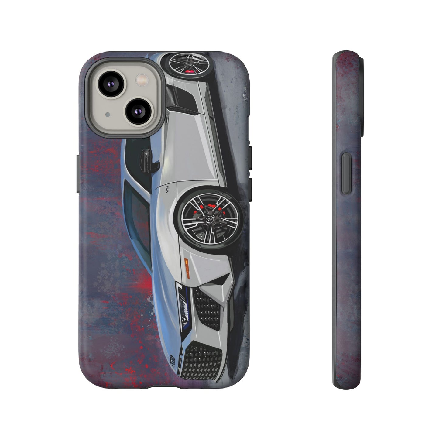 Audi R8 Case iPhone 16 15 14 13 12 11 Pro max Samsung Galaxy Pixel Slim Tough