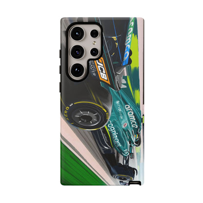 Fernando Alonso F1 Case iPhone 17 16 15 14 13 12 Samsung Galaxy Pixel