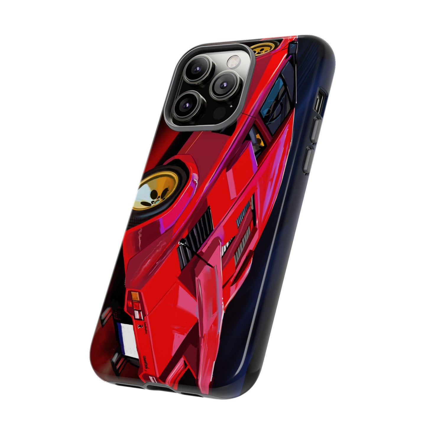 Lamborghini Countach iPhone 16 15 14 13 12 11 Pro max Samsung Galaxy Pixel Slim