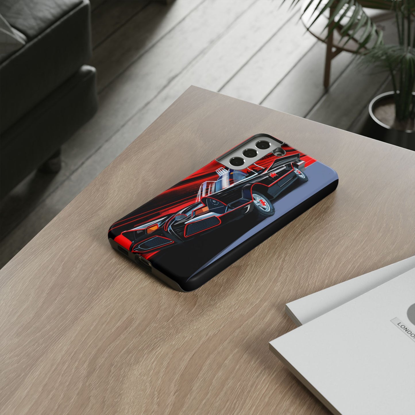Batmobile Batman classic Iphone 17,16,15,14,13,12,11 Galaxy Samsung Pixel