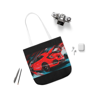 Honda civic type R JDM Canvas Tote Bag, 5-Color Straps
