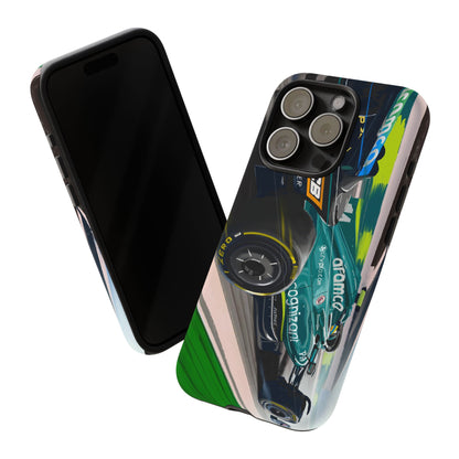 Fernando Alonso F1 Case iPhone 17 16 15 14 13 12 Samsung Galaxy Pixel