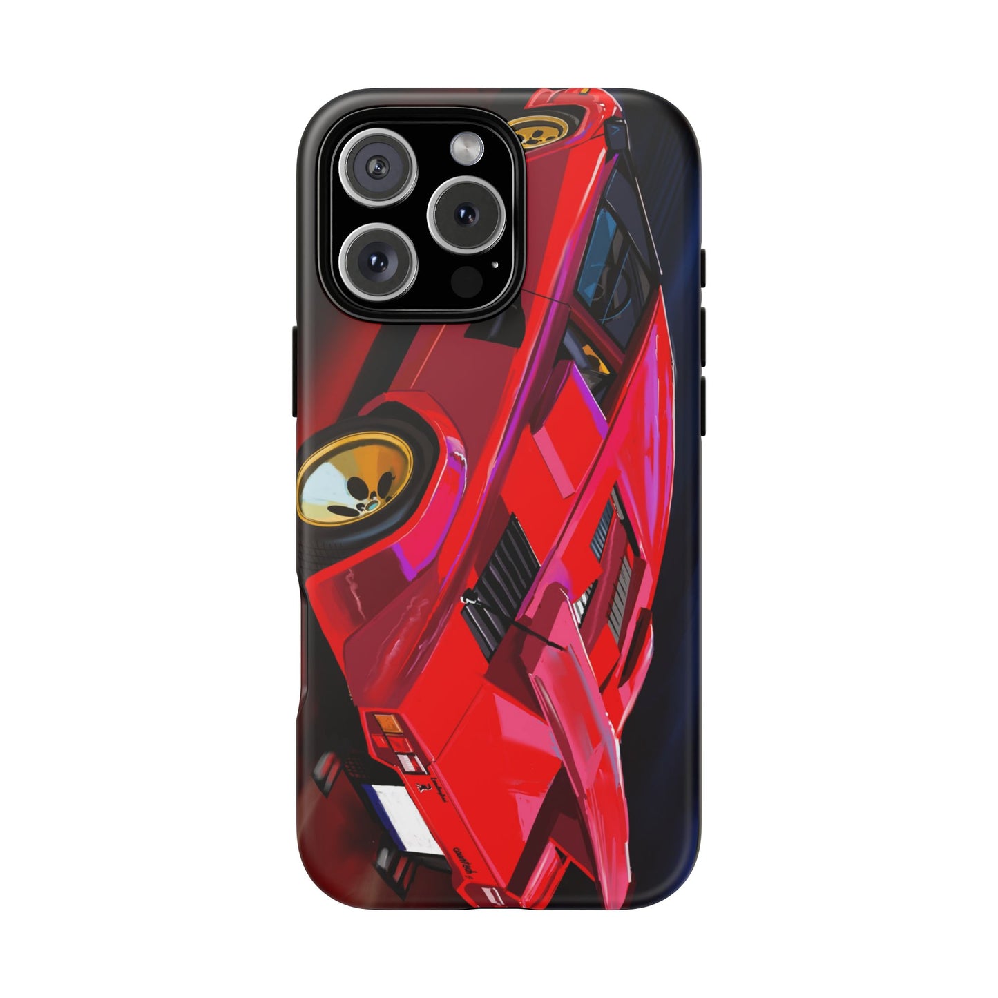 Lamborghini Countach iPhone 16 15 14 13 12 11 Pro max Samsung Galaxy Pixel Slim