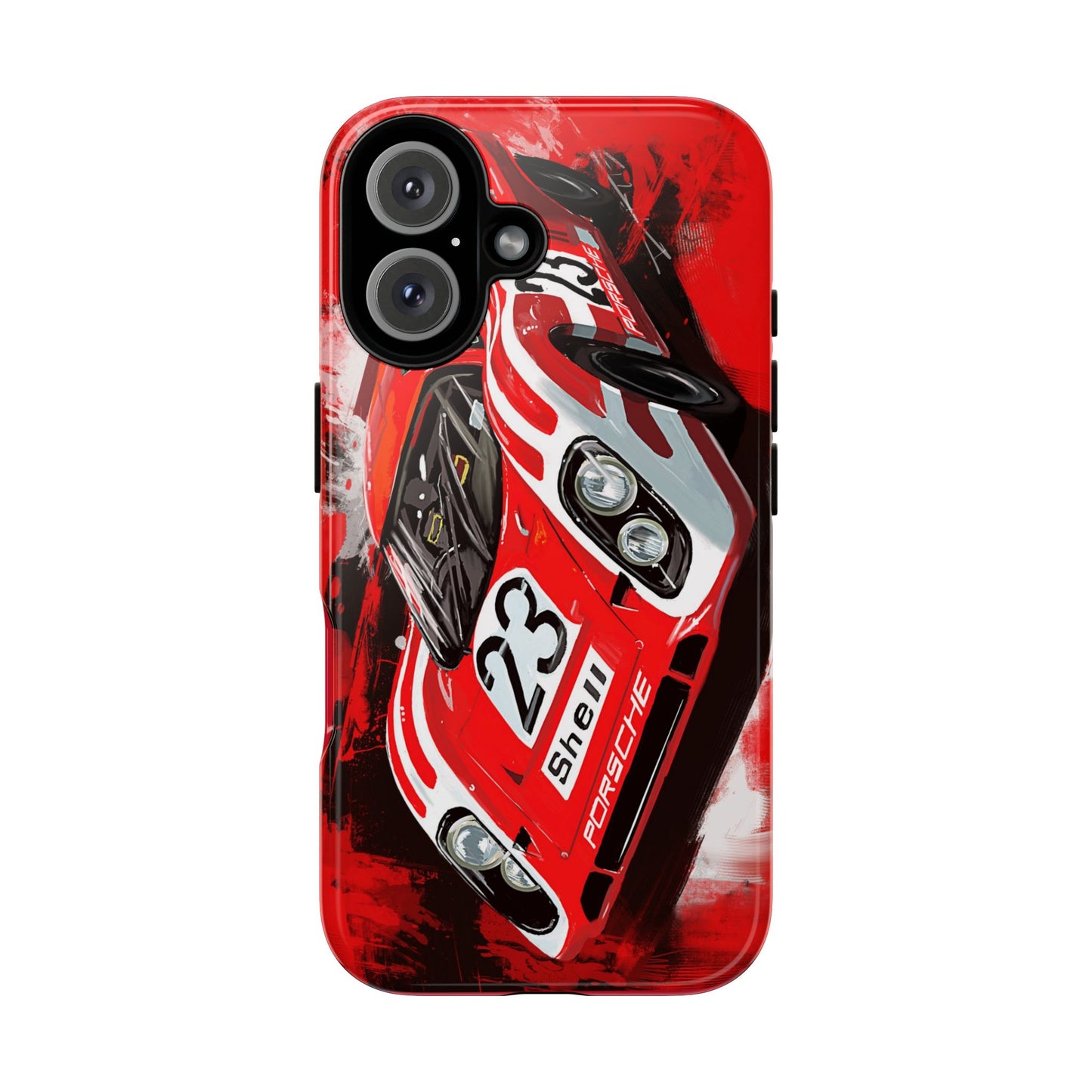 Shell racing 917 Case iPhone 16 15 14 13 12 11 Pro max Samsung Galaxy Pixel Slim