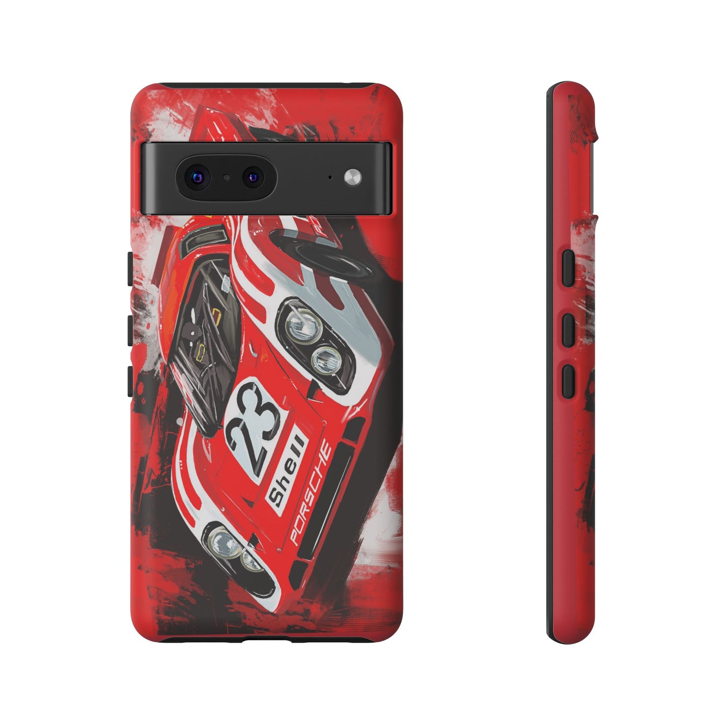 Shell racing 917 Case iPhone 16 15 14 13 12 11 Pro max Samsung Galaxy Pixel Slim