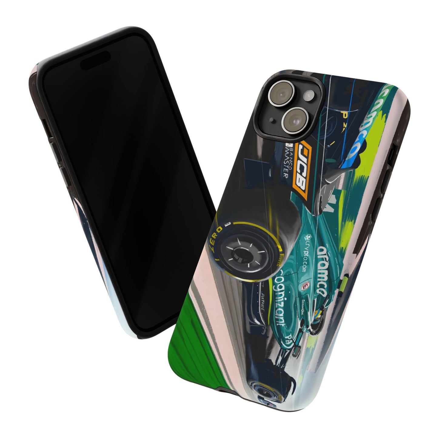 Fernando Alonso F1 Case iPhone 17 16 15 14 13 12 Samsung Galaxy Pixel