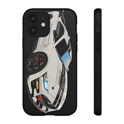 White gt500 car iPhone 17 16 15 14 13 12 Pro Samsung galaxy pixel