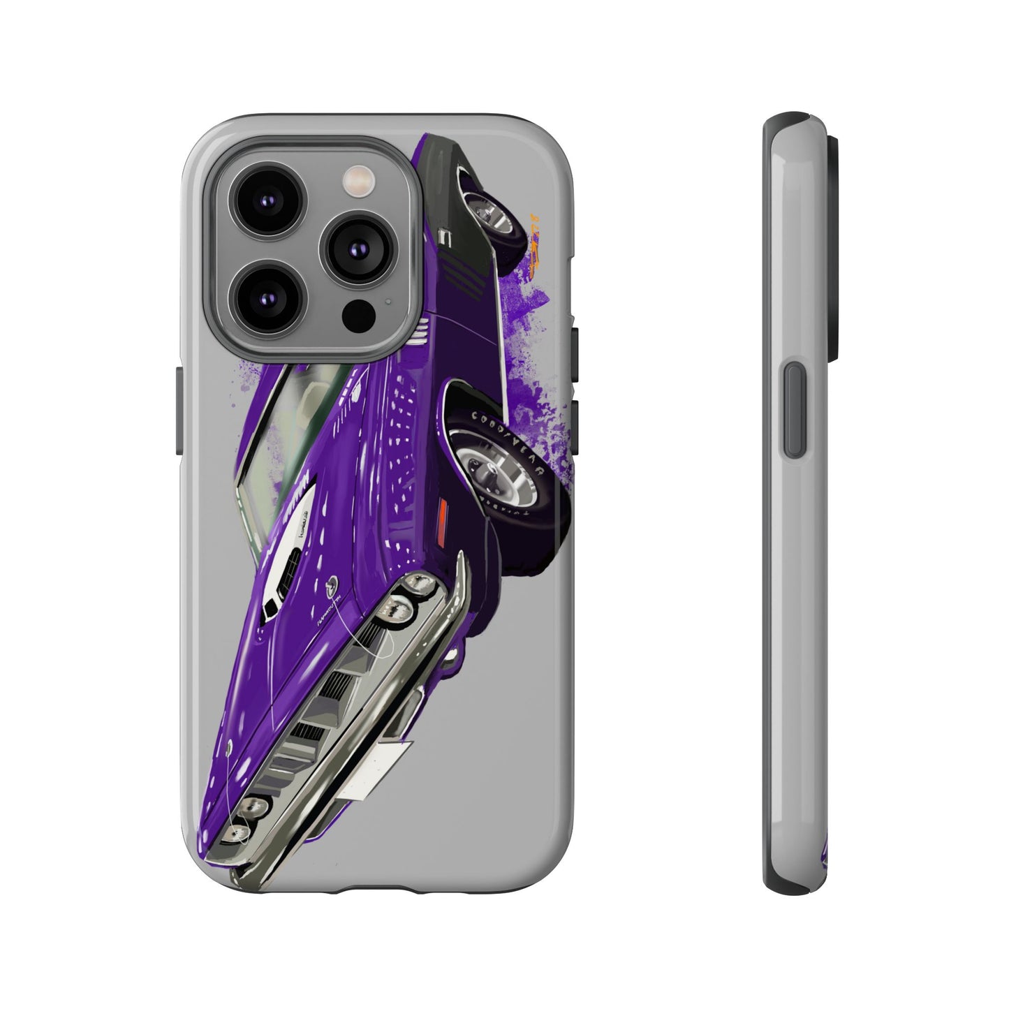 71 Plymouth Barracuda Case iPhone 16 15 14 13 12 Pro Samsung Galaxy Pixel Slim
