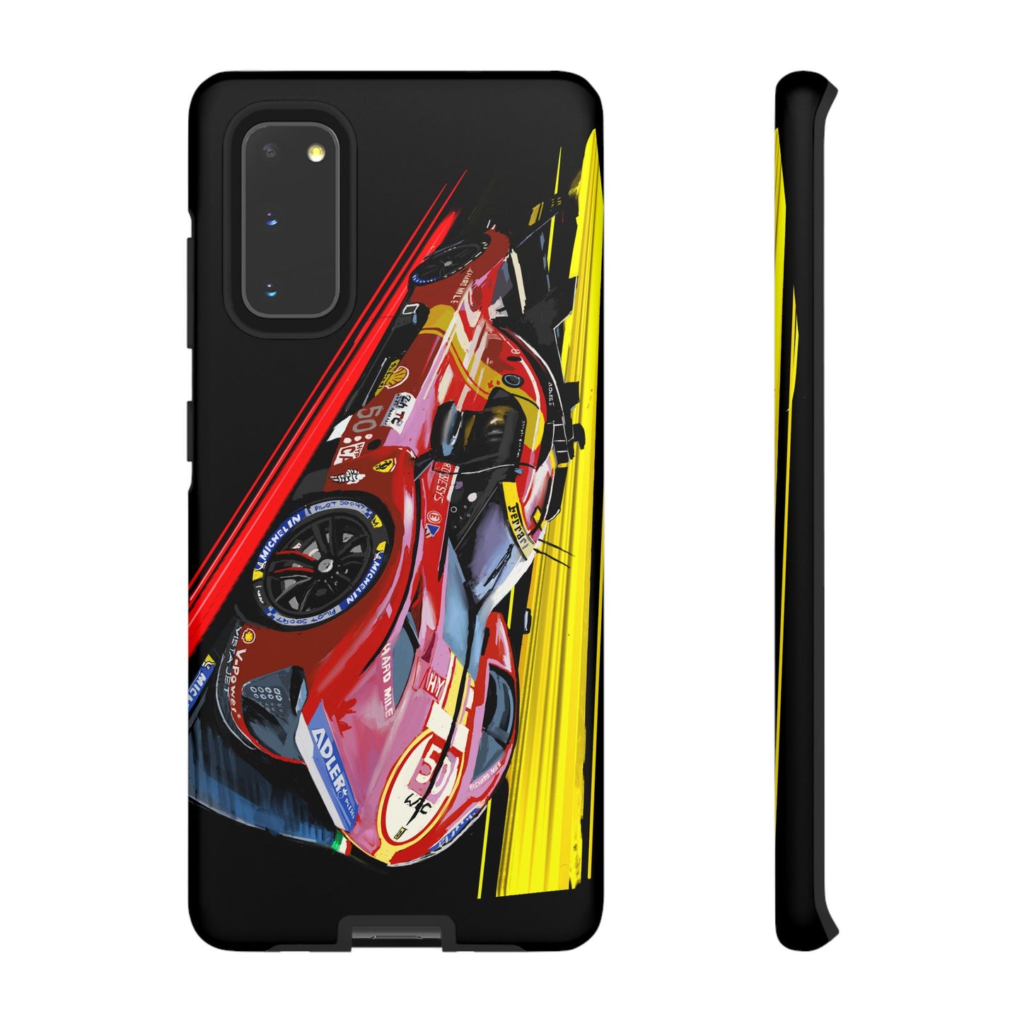 Ferrari 499p HyperCar Le Mans Case iPhone 16 15 14 13 12 11 Samsung Galaxy Pixel