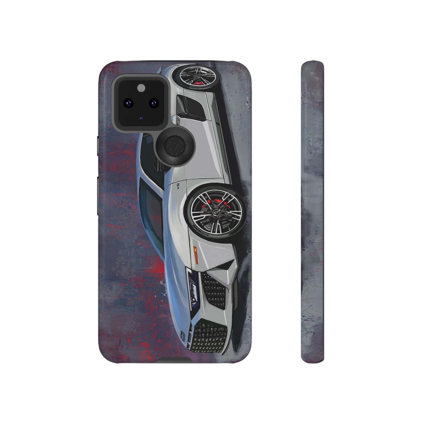Audi R8 Case iPhone 16 15 14 13 12 11 Pro max Samsung Galaxy Pixel Slim Tough