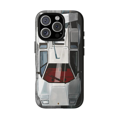 Lamborghini Countach Case iPhone 16 15 14 13 12 11 Pro max Samsung Galaxy Pixel