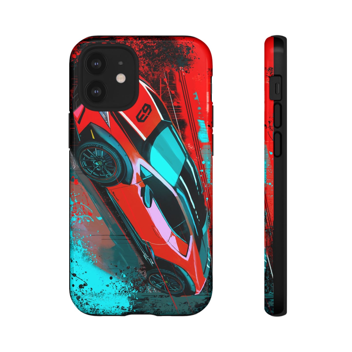 Red Lamborghini Sterrato Case iPhone 16 15 14 13 12 11 Pro Samsung Galaxy Pixel