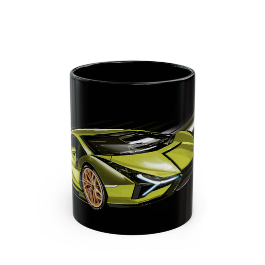 Lamborghini Sian Black coffee tea Mug (11oz, 15oz)