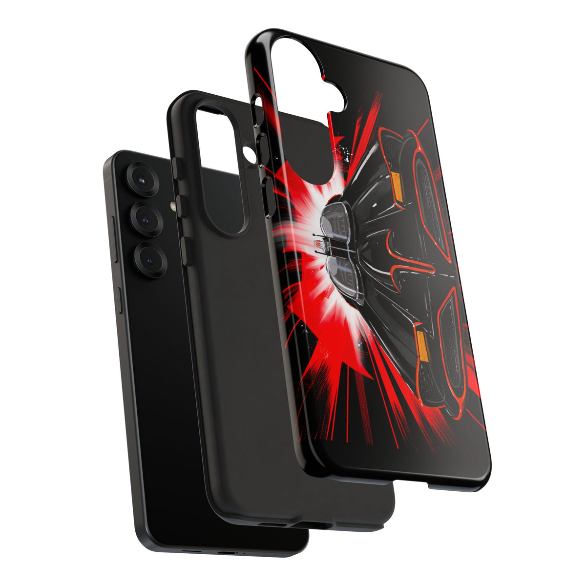 Classic Batmobile Batman fan Phone Case Samsung iPhone 16,15,14,13 Galaxy, pixel