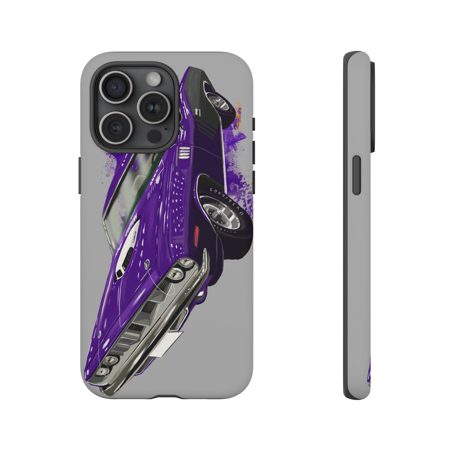 71 Plymouth Barracuda Case iPhone 16 15 14 13 12 Pro Samsung Galaxy Pixel Slim