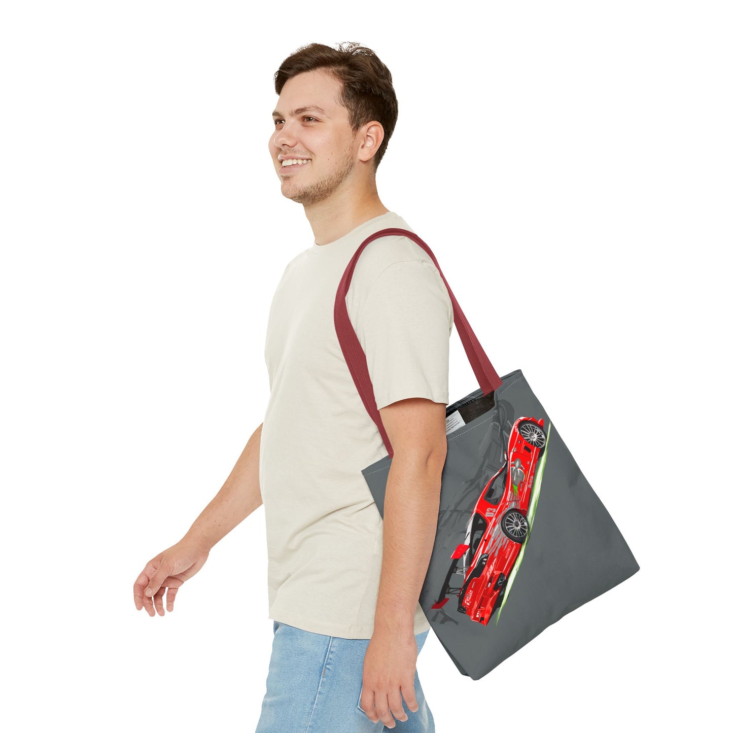 Fast and Furious Dom's RX7  Library Carry Tote Bag (AOP)